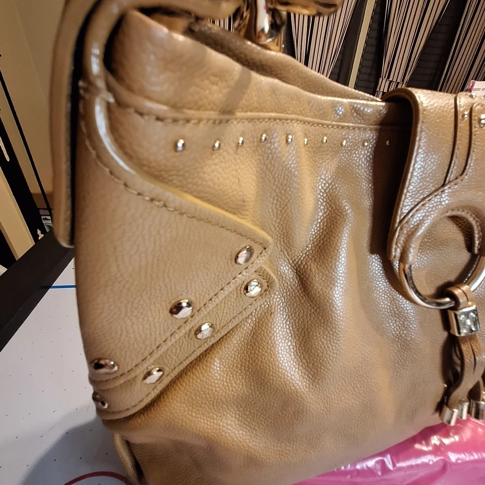 Cole Haan Tan Leather Shoulder /Satchel Handbag